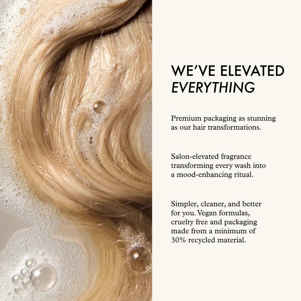 John Frieda purple shampoo lather texture demonstrating toning pigment delivery