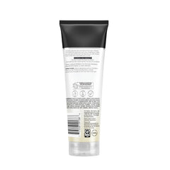 Lifestyle before-and-after using John Frieda showing visibly fuller, more voluminous hair