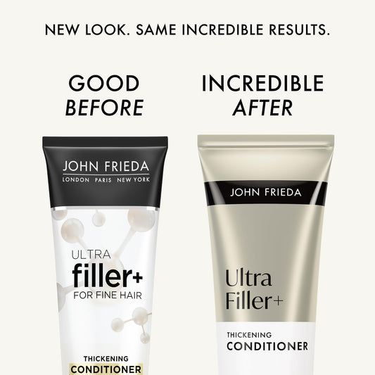 John Frieda pump close-up demonstrating easy dispensing and precision