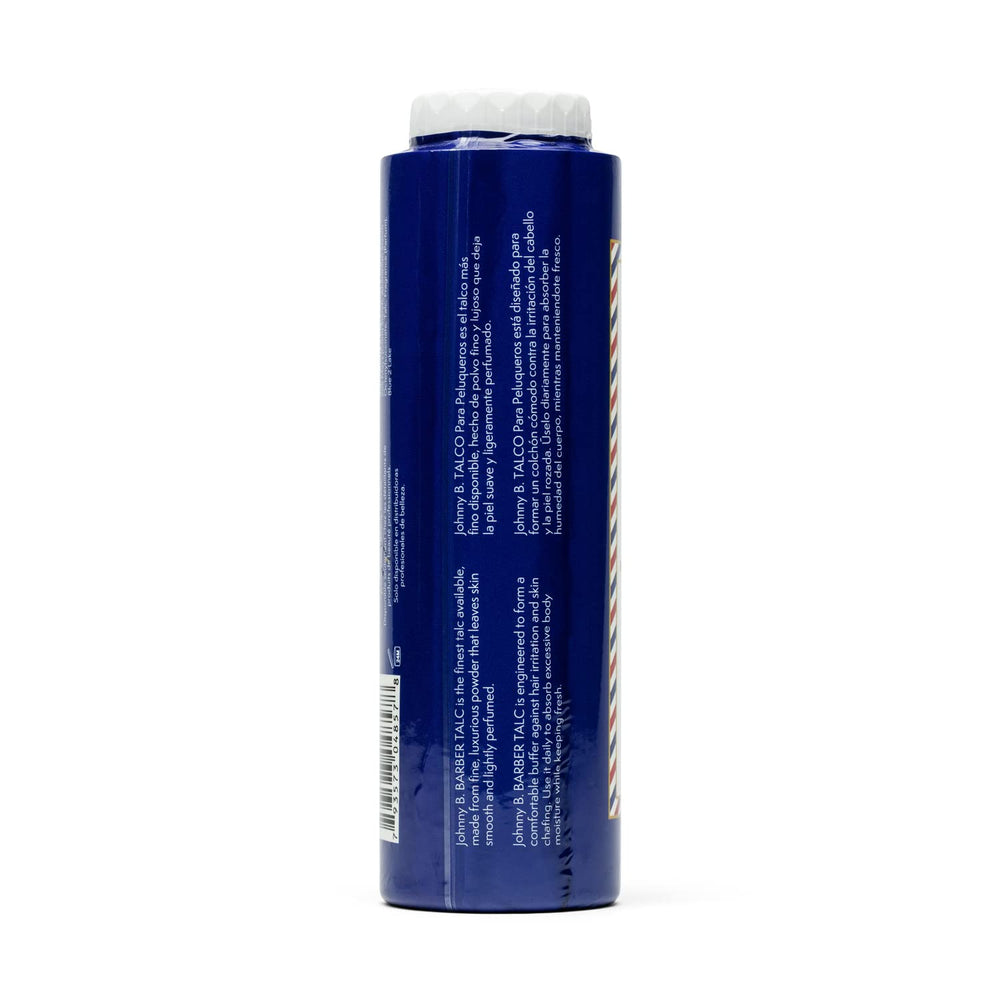 JOHNNY B. powder texture close-up showing fine minerals benefit