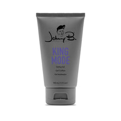 JOHNNY B. King Mode tube front label showing product and scent benefits