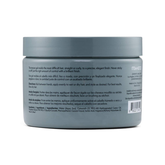 JOHNNY B. Dope open jar texture close-up for styling control