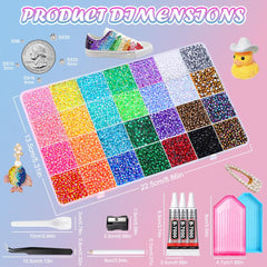 JOICEE glue tubes and precision pen ready for accurate rhinestone placement