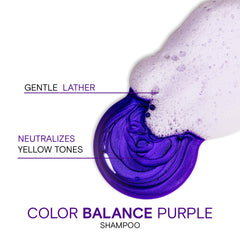 Joico shampoo in shower application showing cooling tone result and manageability