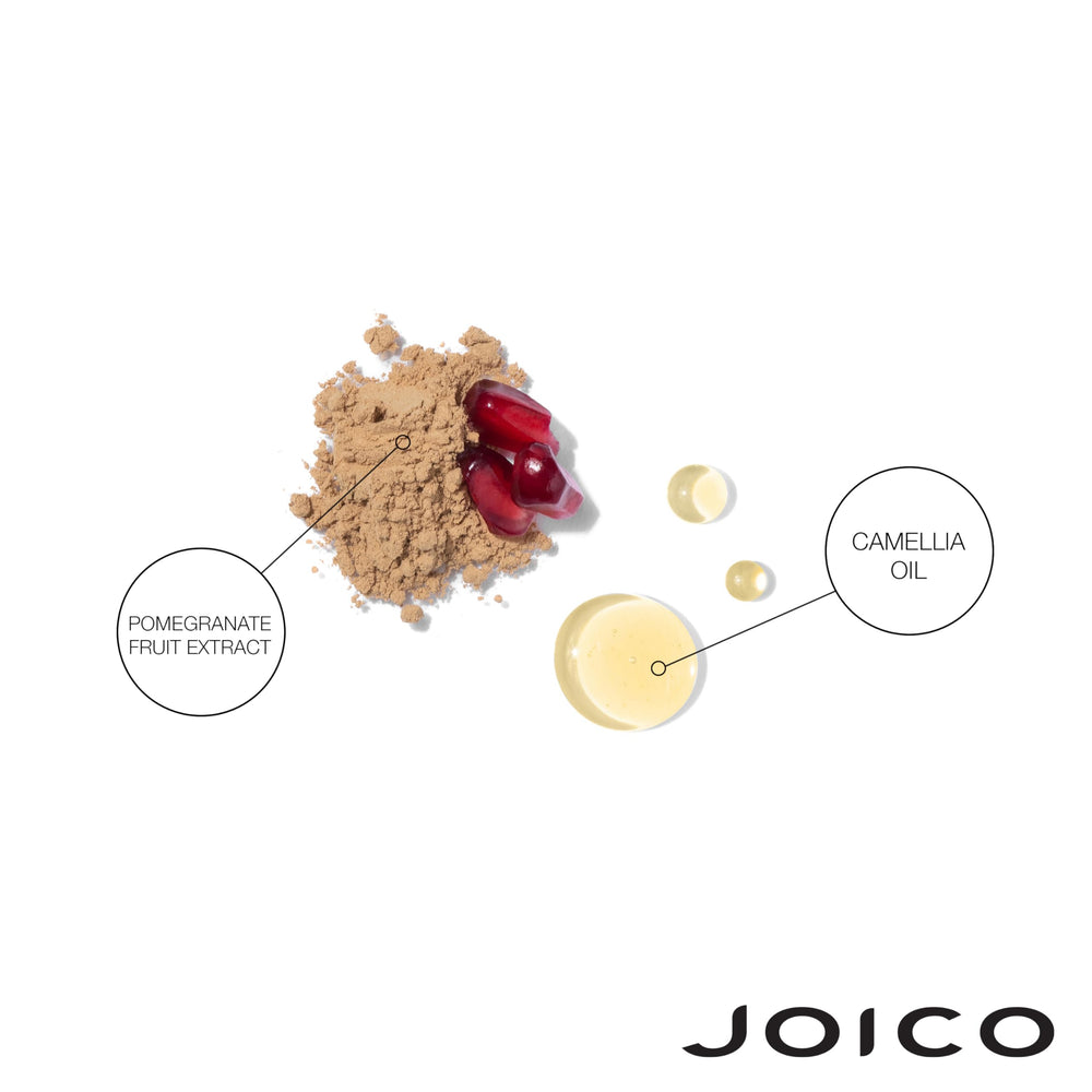 Joico products in bathroom during use highlighting easy at-home color maintenance