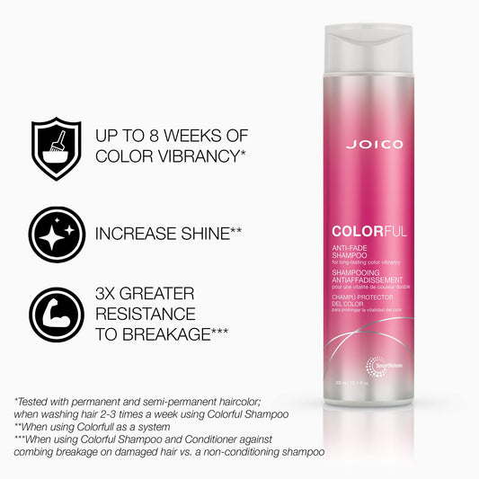 Joico shampoo texture close-up demonstrating gentle lather and color care