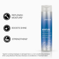 Joico conditioner bottle open showing dispensing for easy application