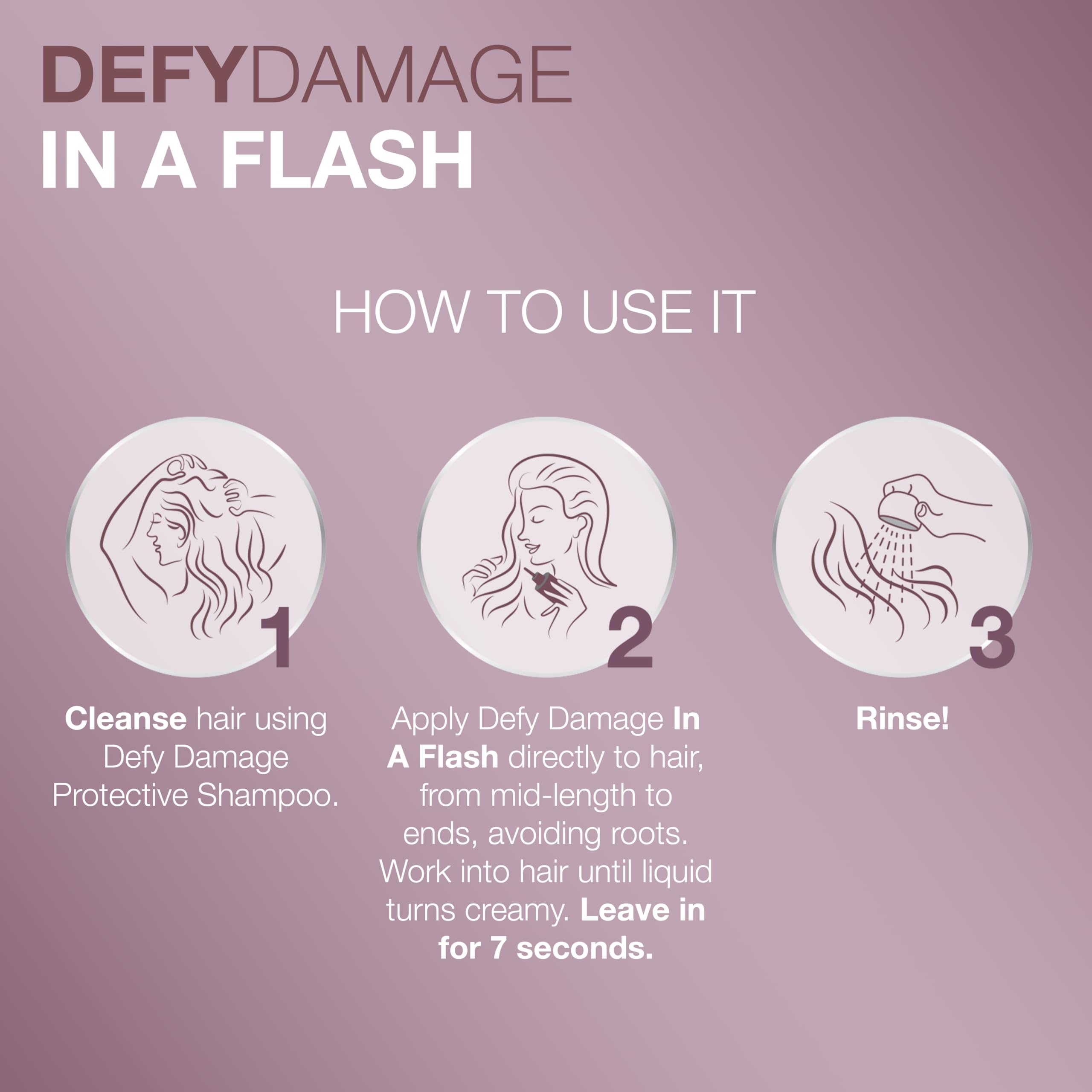 Joico before and after stranded comparison showing reduced breakage benefit