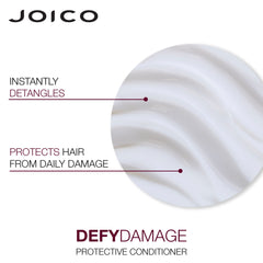 Joico conditioned shiny ends showing reduced frizz and improved gloss