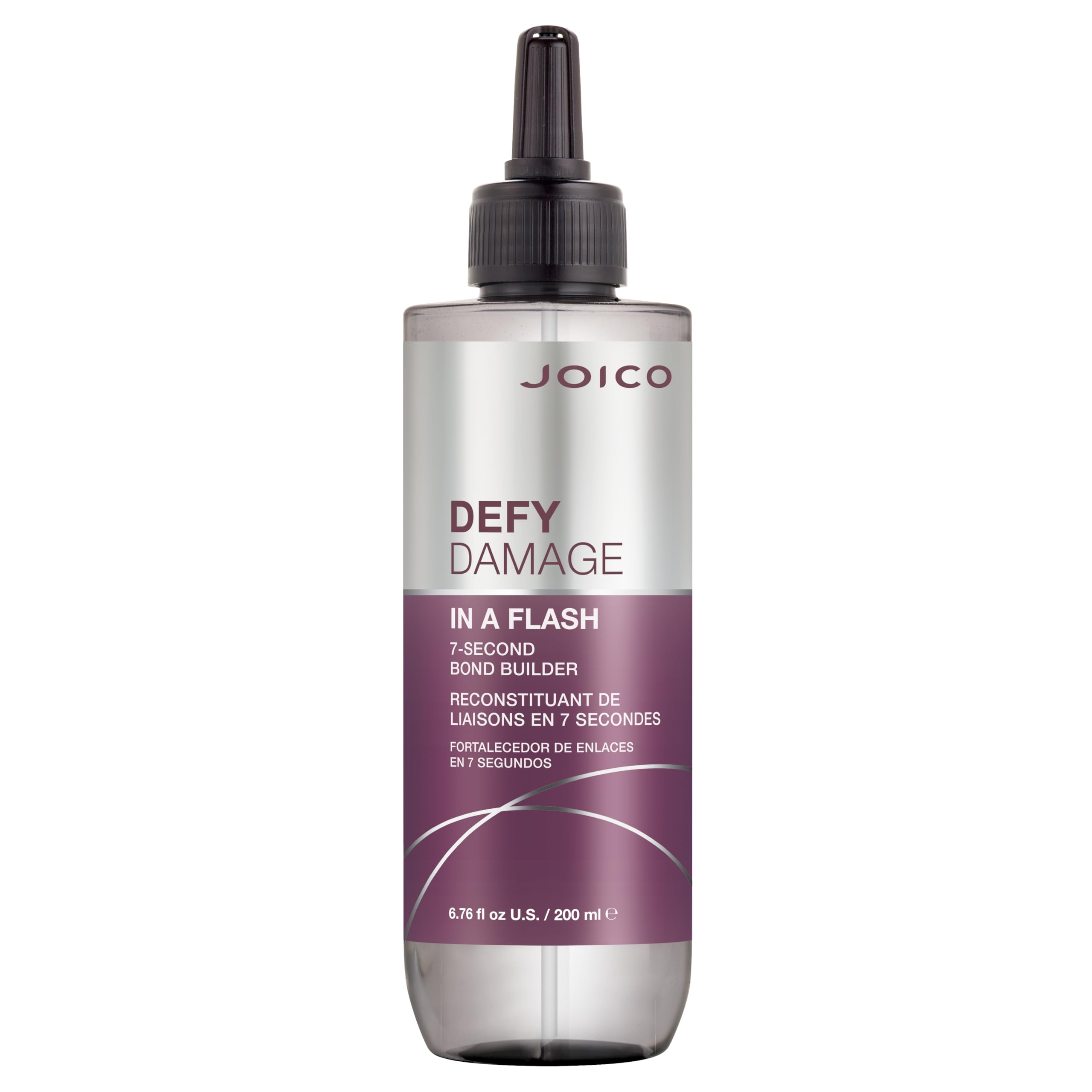 Joico bottle front packaging showing product and quick treatment benefit