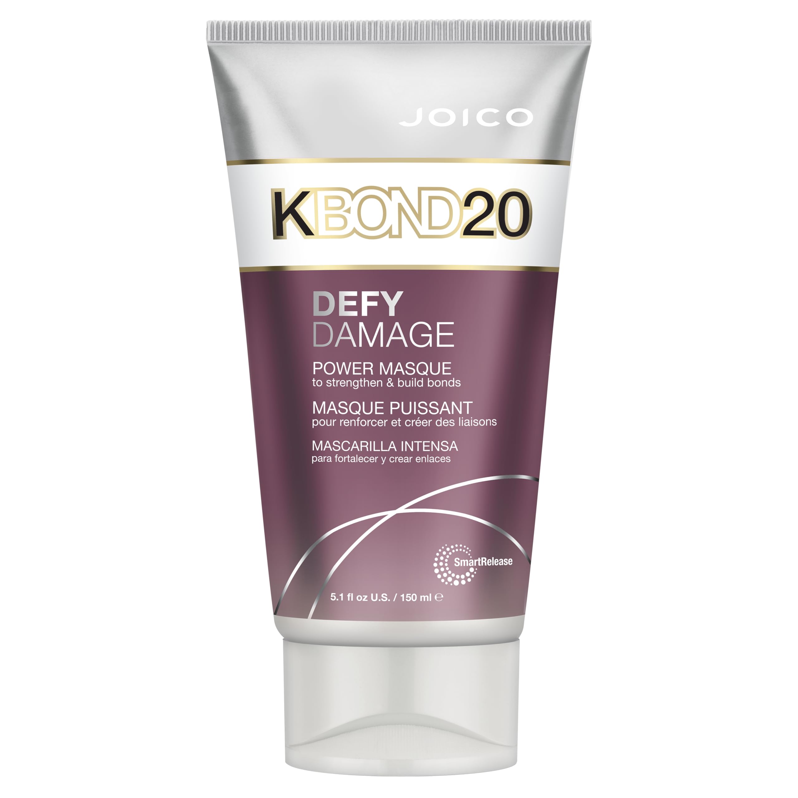 Joico front packaging showing bottle and purpose, conveys professional quality
