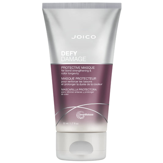Joico jar front view showing product branding and protective masque benefits