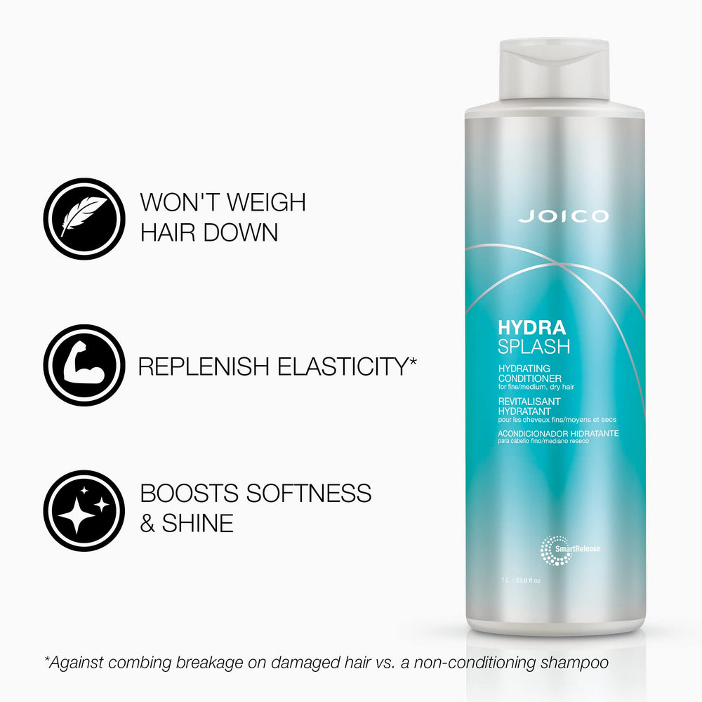 Joico conditioner cream closeup showing light formula and detangling
