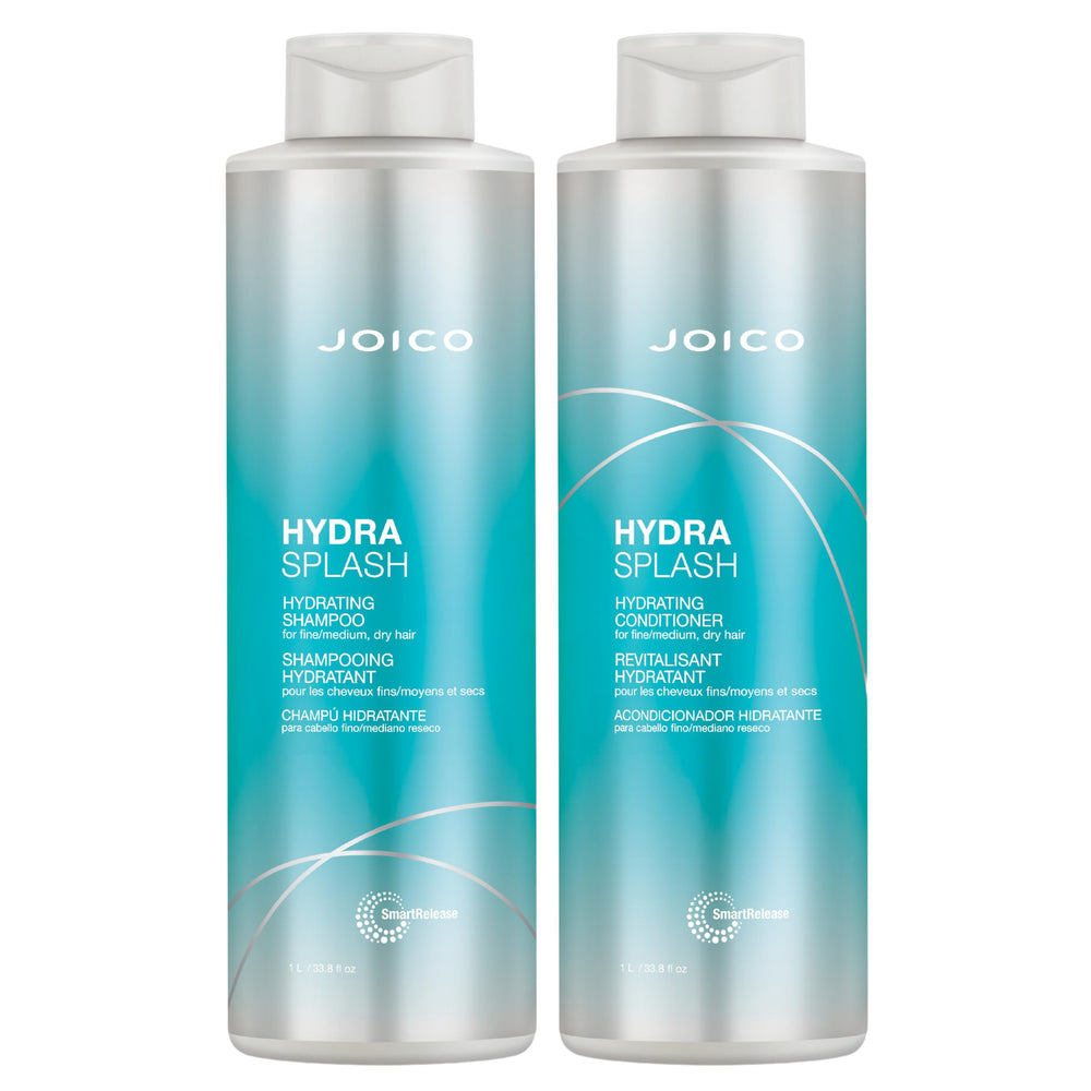 Joico front packaging showing set and benefit lightweight hydration
