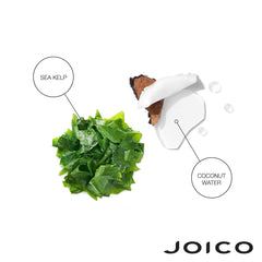 Joico set pictured in a bathroom, suggesting easy integration into daily routines
