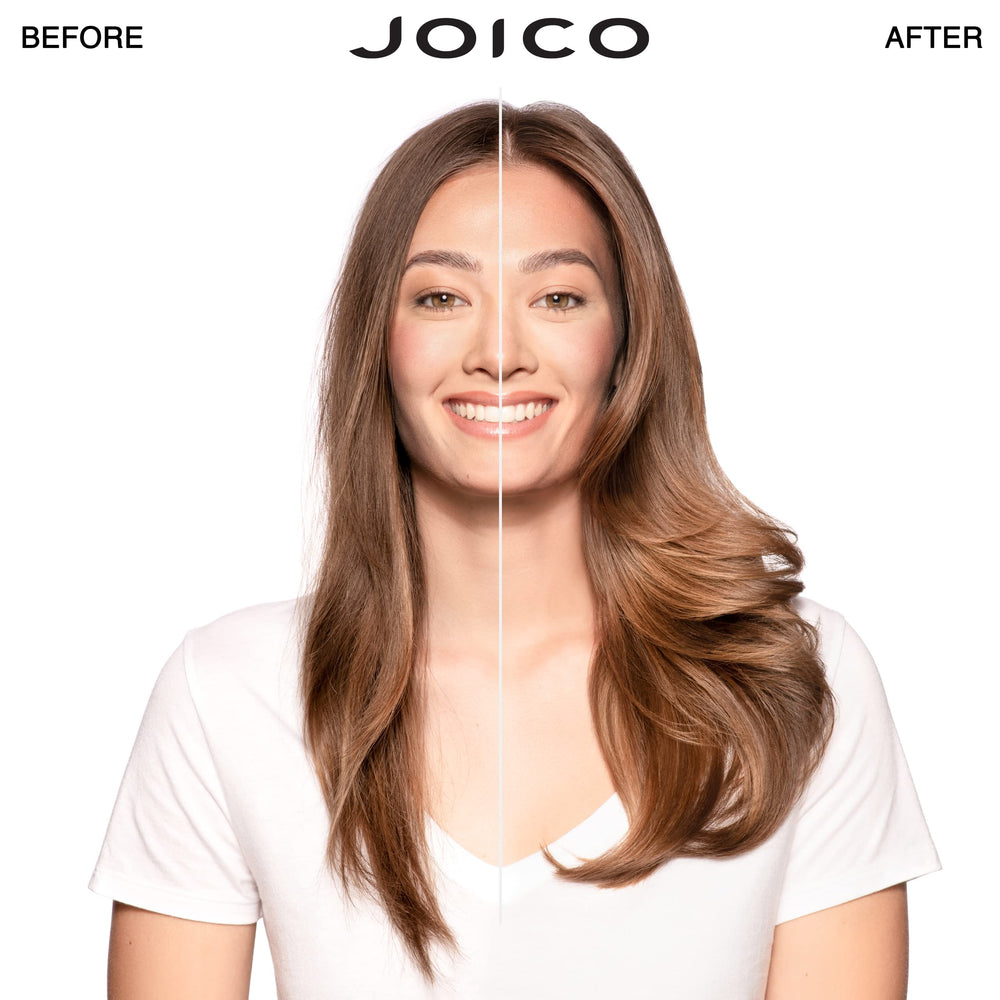 Joico shampoo lather close-up, highlighting gentle cleansing and clean feel