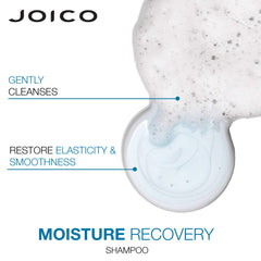 Joico shampoo and conditioner being applied in shower for better manageability