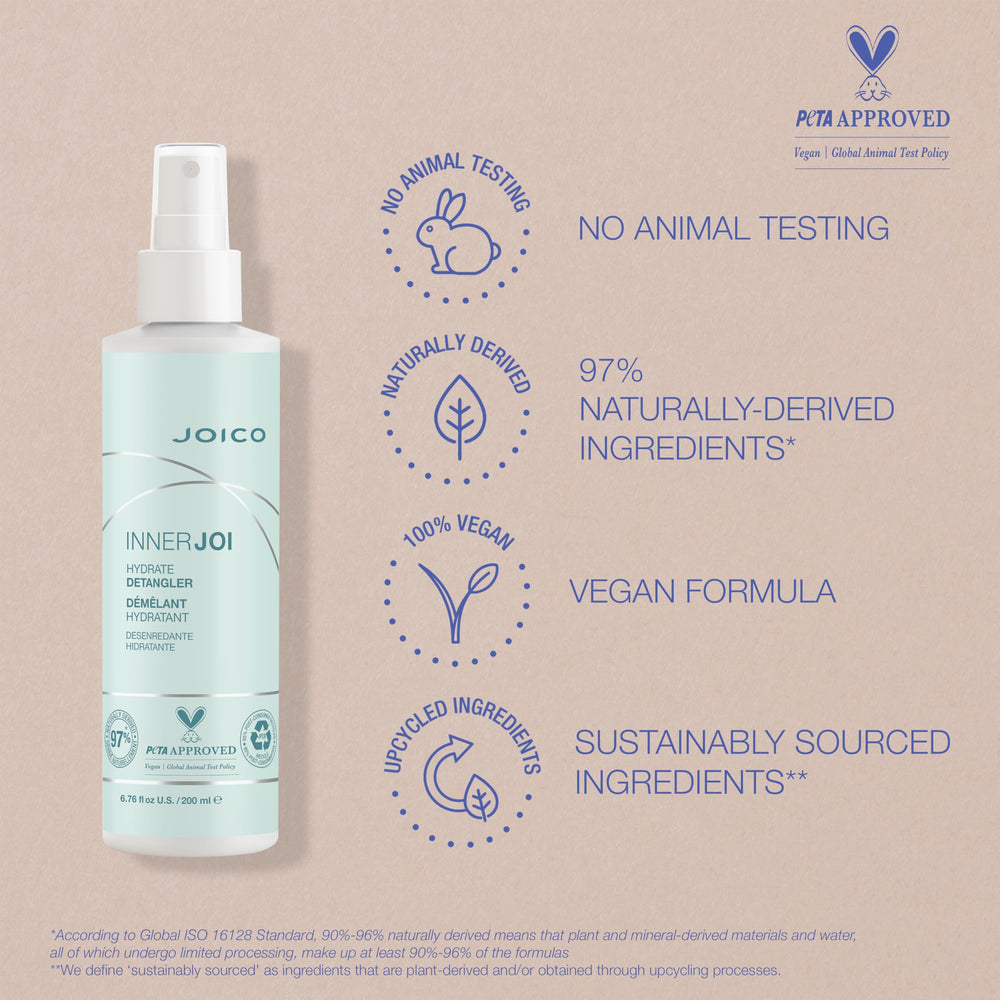 Close-up apple extract ingredient image highlighting Joico natural humectant benefits