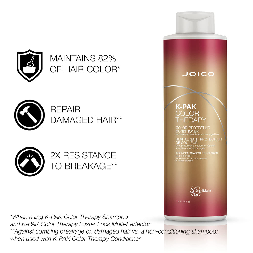 Joico K-PAK bottles side by side showing size and pair convenience