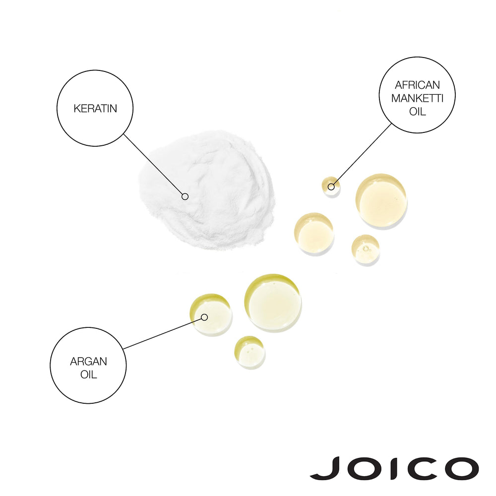 Joico argan oil ingredient detail visualizing nourishment and shine
