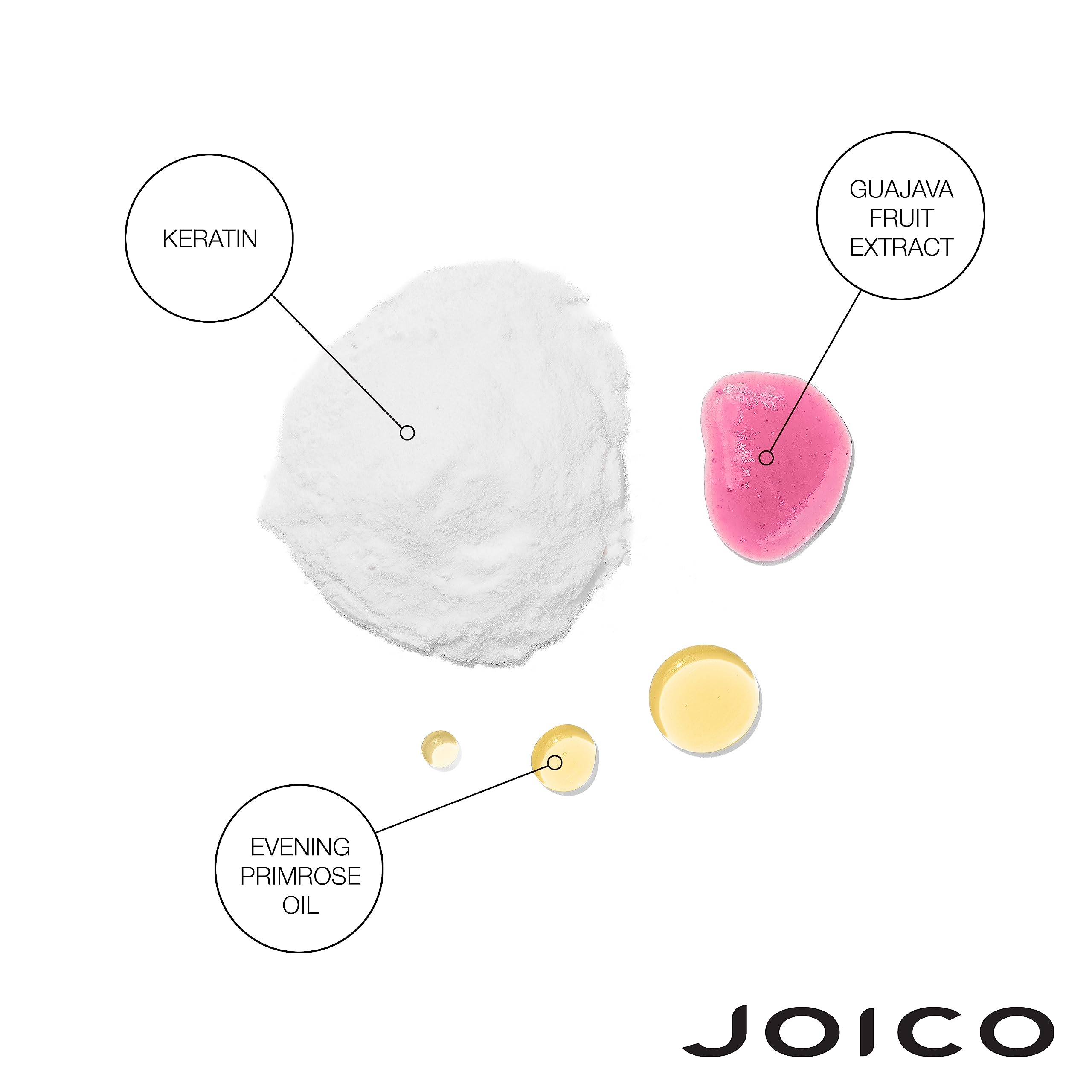Joico shampoo and conditioner duo staged in bathroom illustrating everyday use