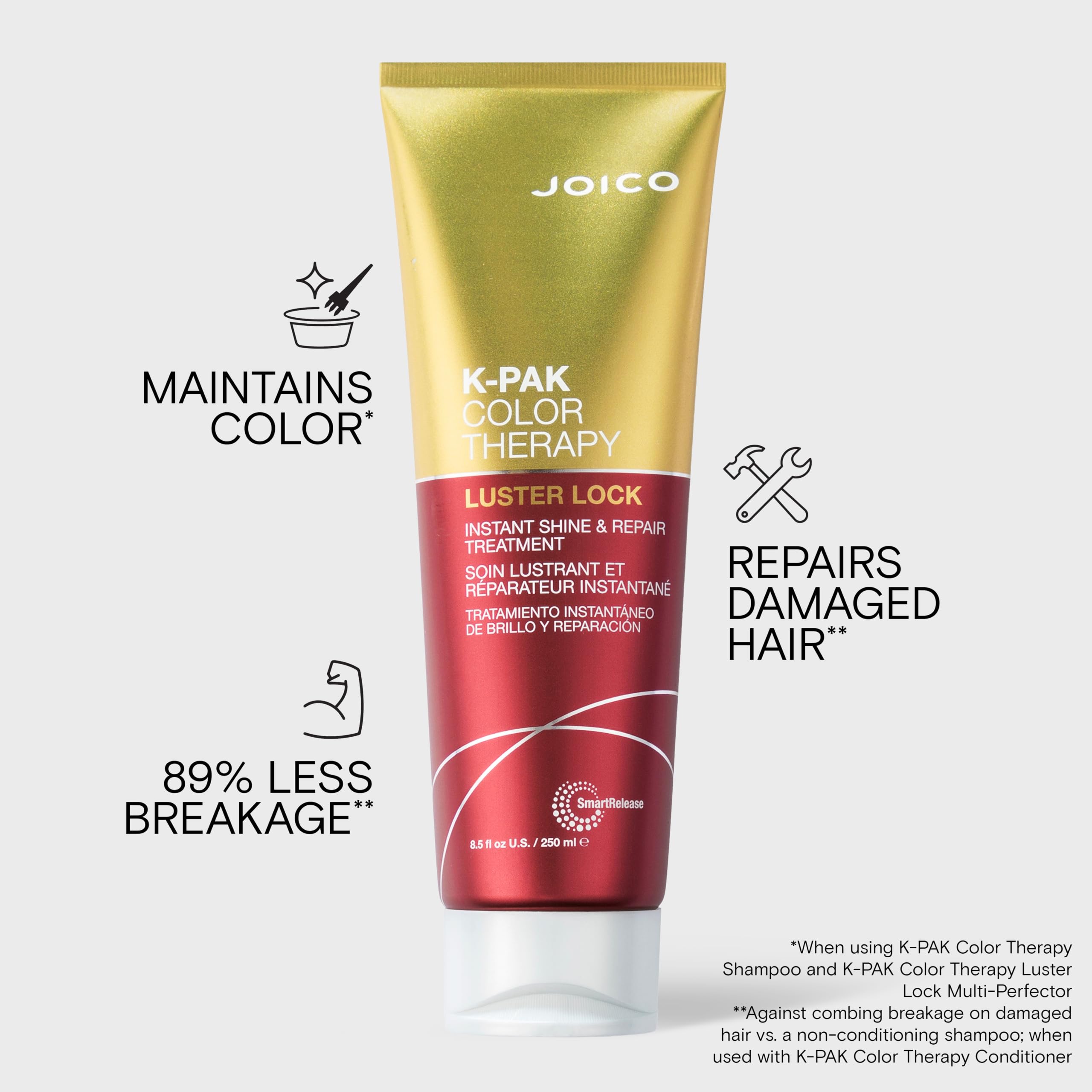 joico creamy texture close-up demonstrating rich nourishing formula