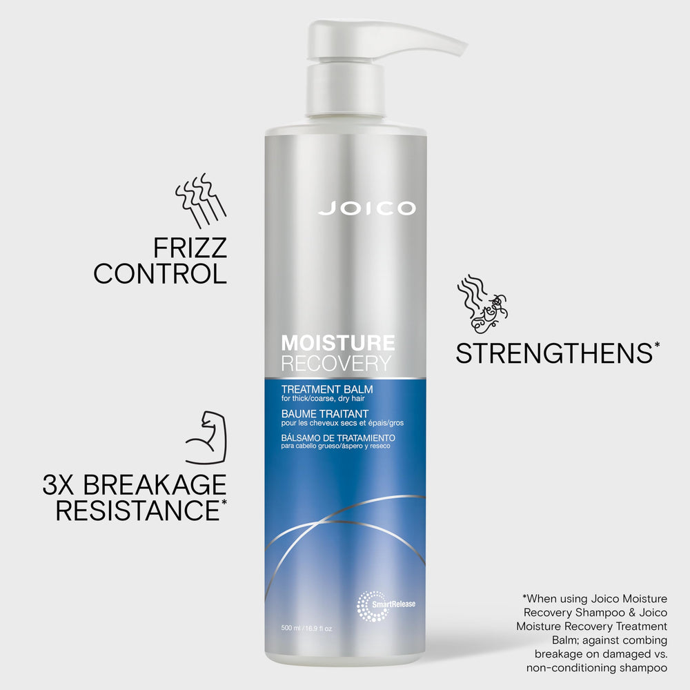 Joico open jar revealing rich balm to demonstrate concentrated formula