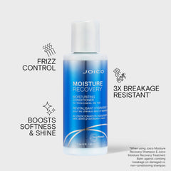 Joico creamy conditioner texture on palm demonstrating rich hydration
