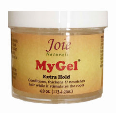 Joie Naturals MyGel applied while styling edges giving defined hold and smooth finish