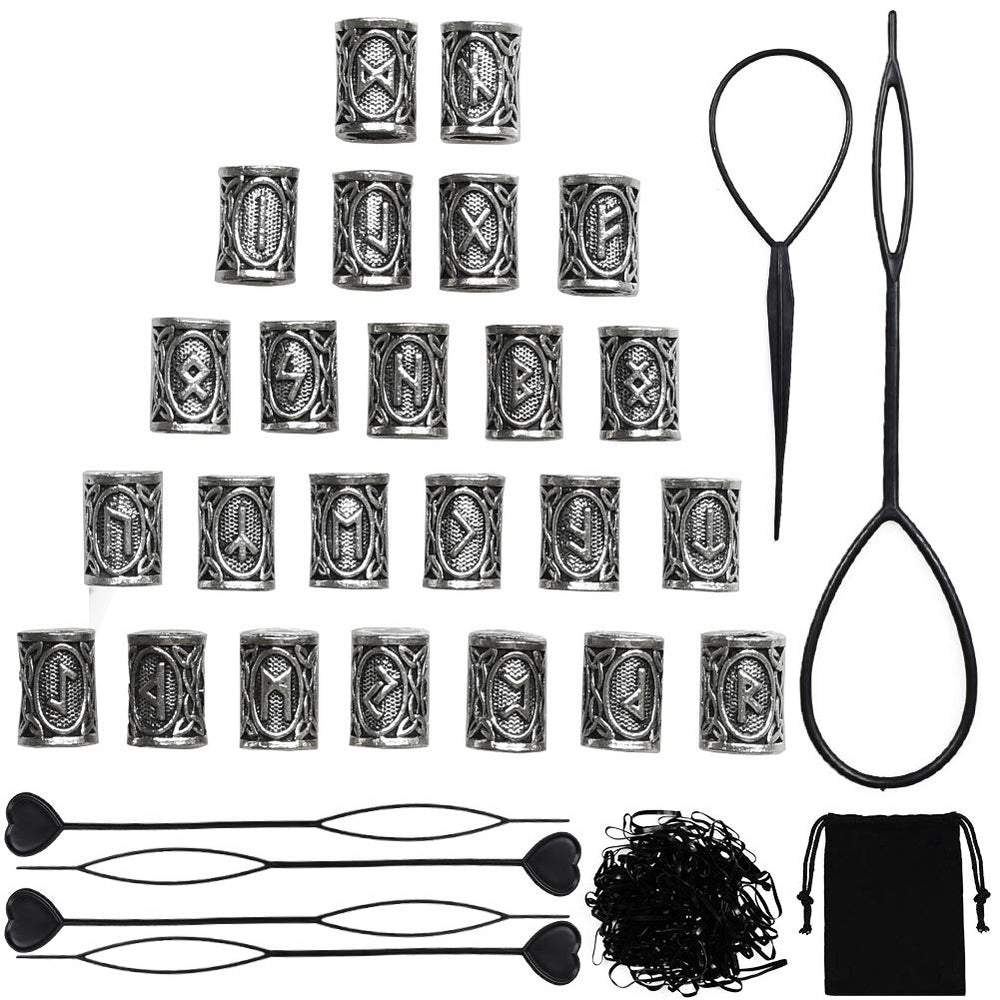 Jolbndcv front packaging showing beads and pouch for tidy portability and styling