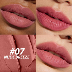 Jolilab close-up of matte texture showing smooth finish benefit
