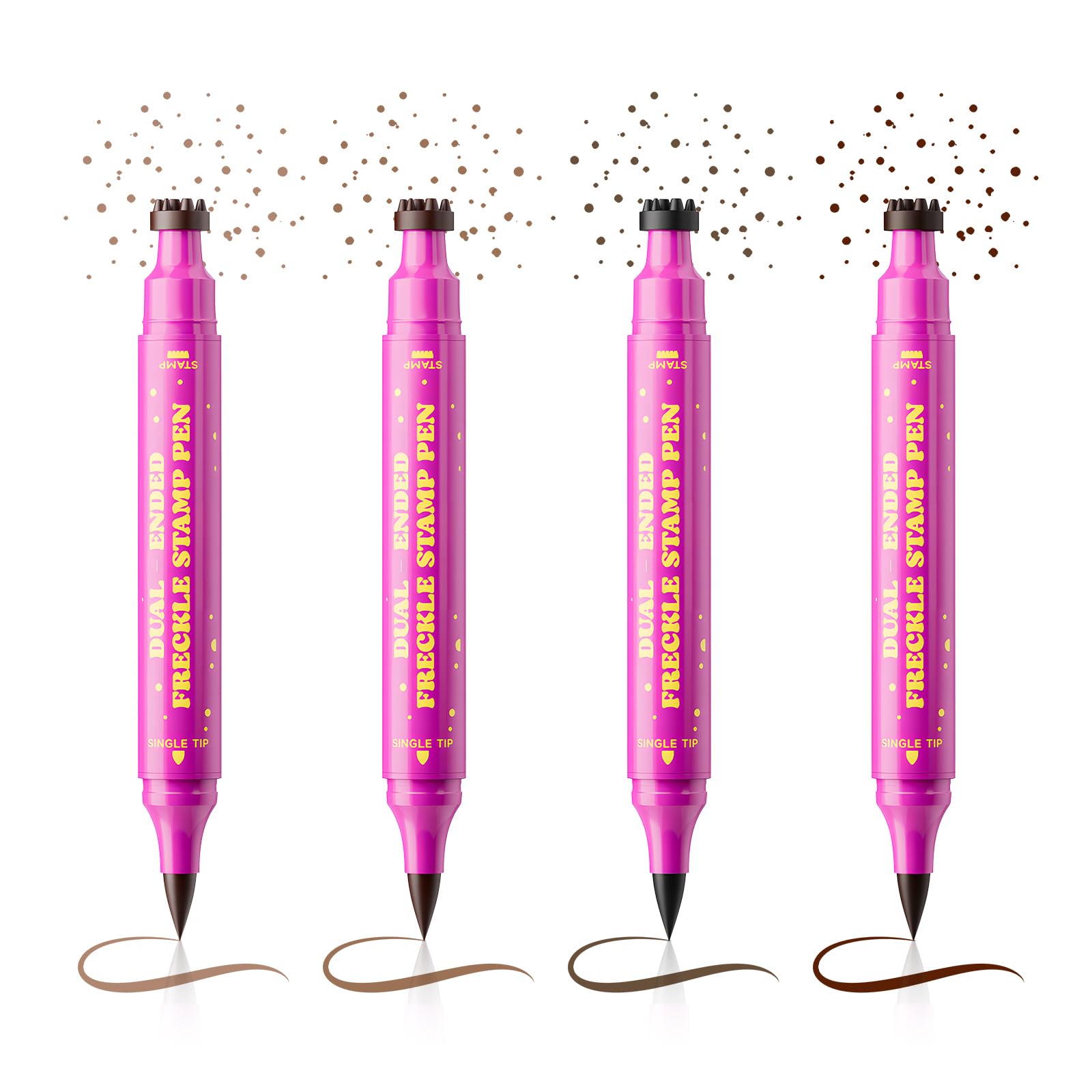 jolilab freckle pen soft sponge stamp end close-up for even realistic dots