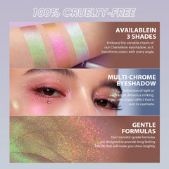 jolilab eye application lifestyle model wearing multichrome shimmer for impact and wearability benefit