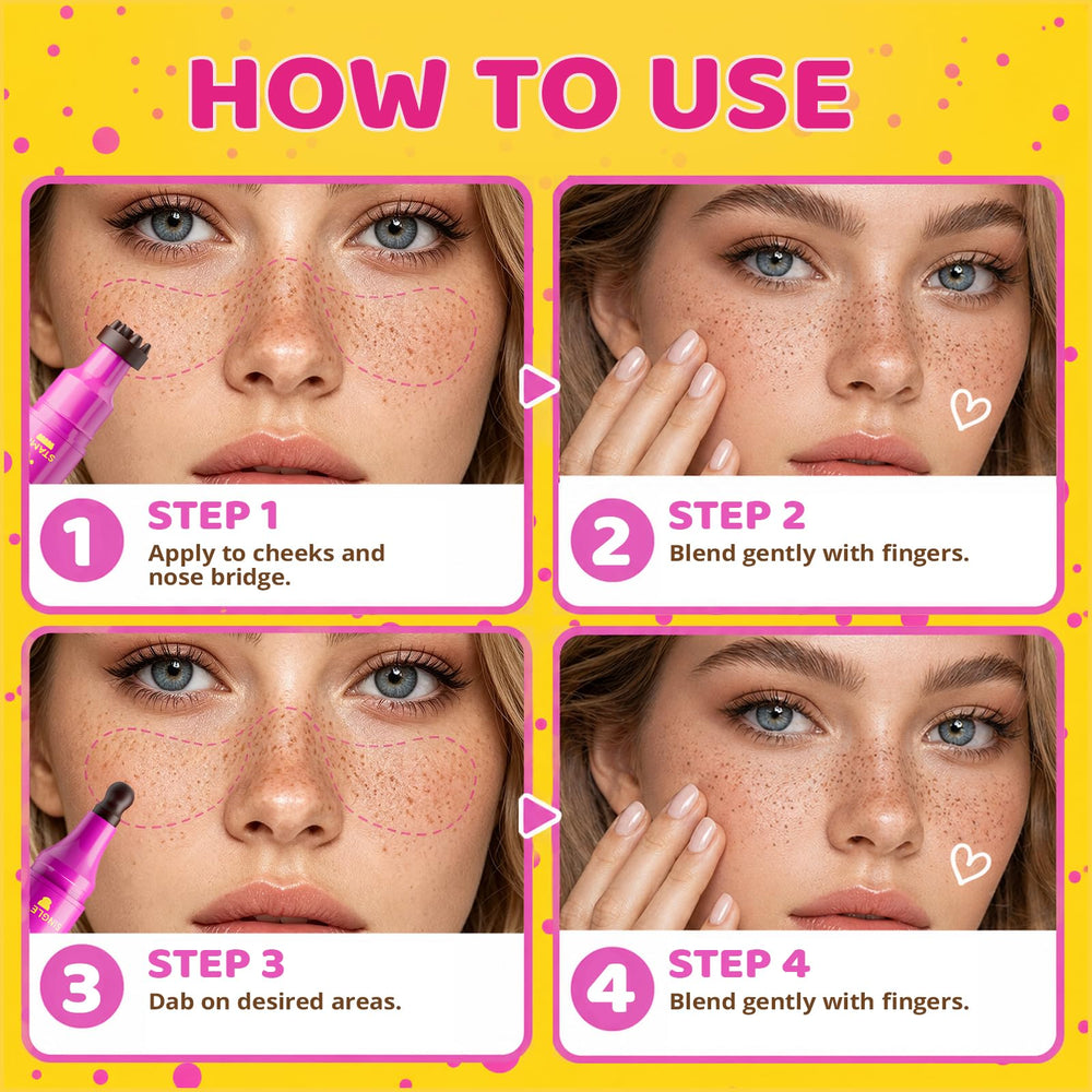 Jolilab freckle pen used outdoors for long-lasting sun-kissed look