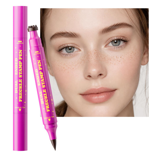 Jolilab freckle pen front packaging shows compact travel-ready benefit
