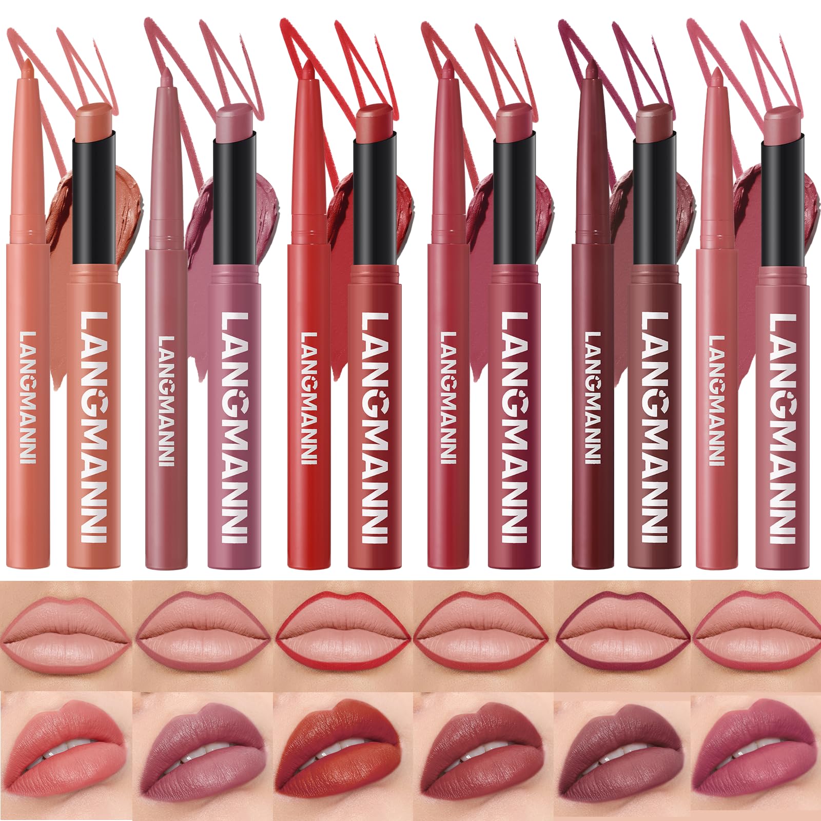 Jolilab front packaging showing full 12-piece kit and clear shade display