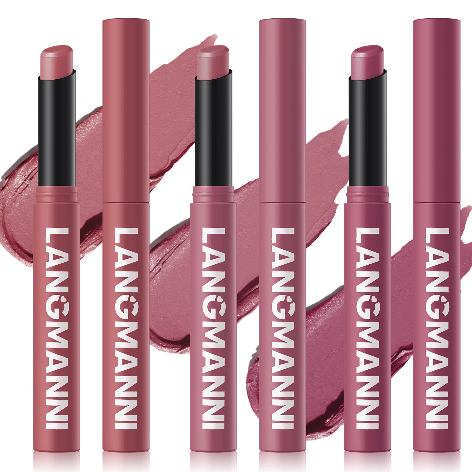 Jolilab front packaging showing three matte sticks and gift-ready look