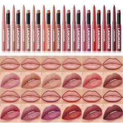 Jolilab lipstick swatches on arm displaying true-to-shade pigment and blendability