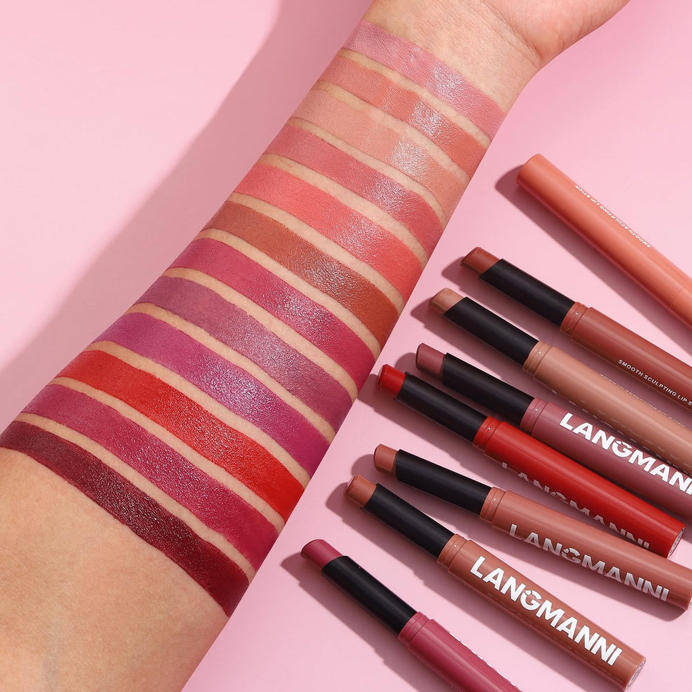 Jolilab open bullets display revealing shade variety for easy selection