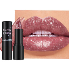 Jolilab front packaging showing compact glitter lip gloss ideal for travel