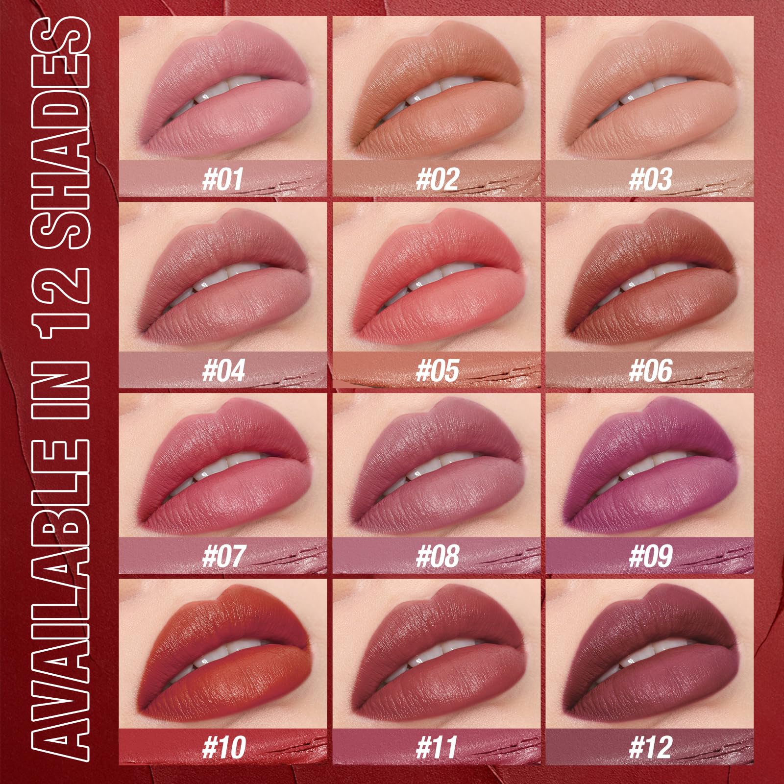 Jolilab arm swatches of three shades showing color payoff
