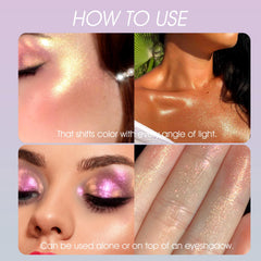 jolilab texture cream closeup showing smooth metallic finish and easy blend benefit