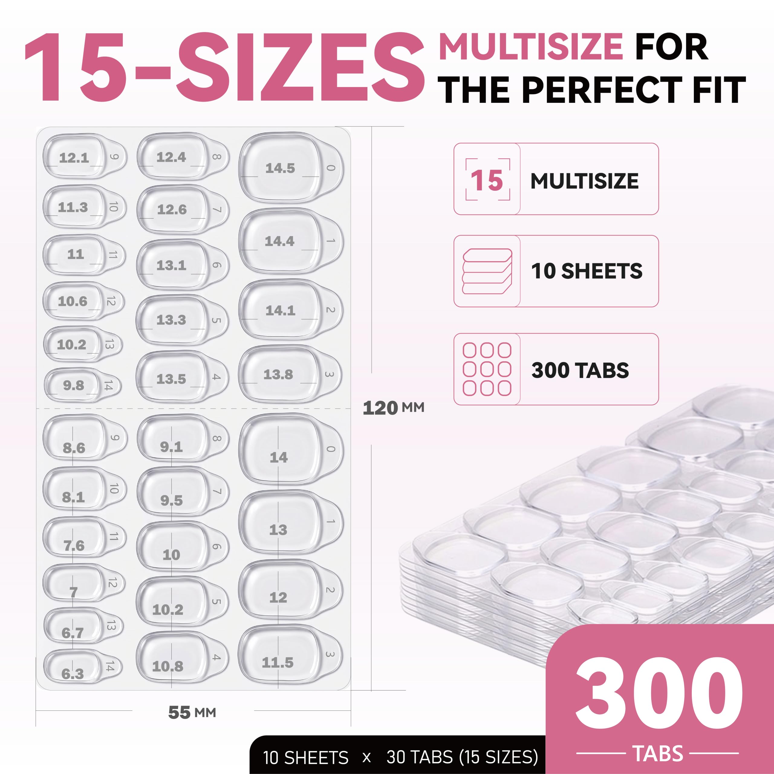 Jolly Snaps step-by-step application showing fast, mess-free press-on use