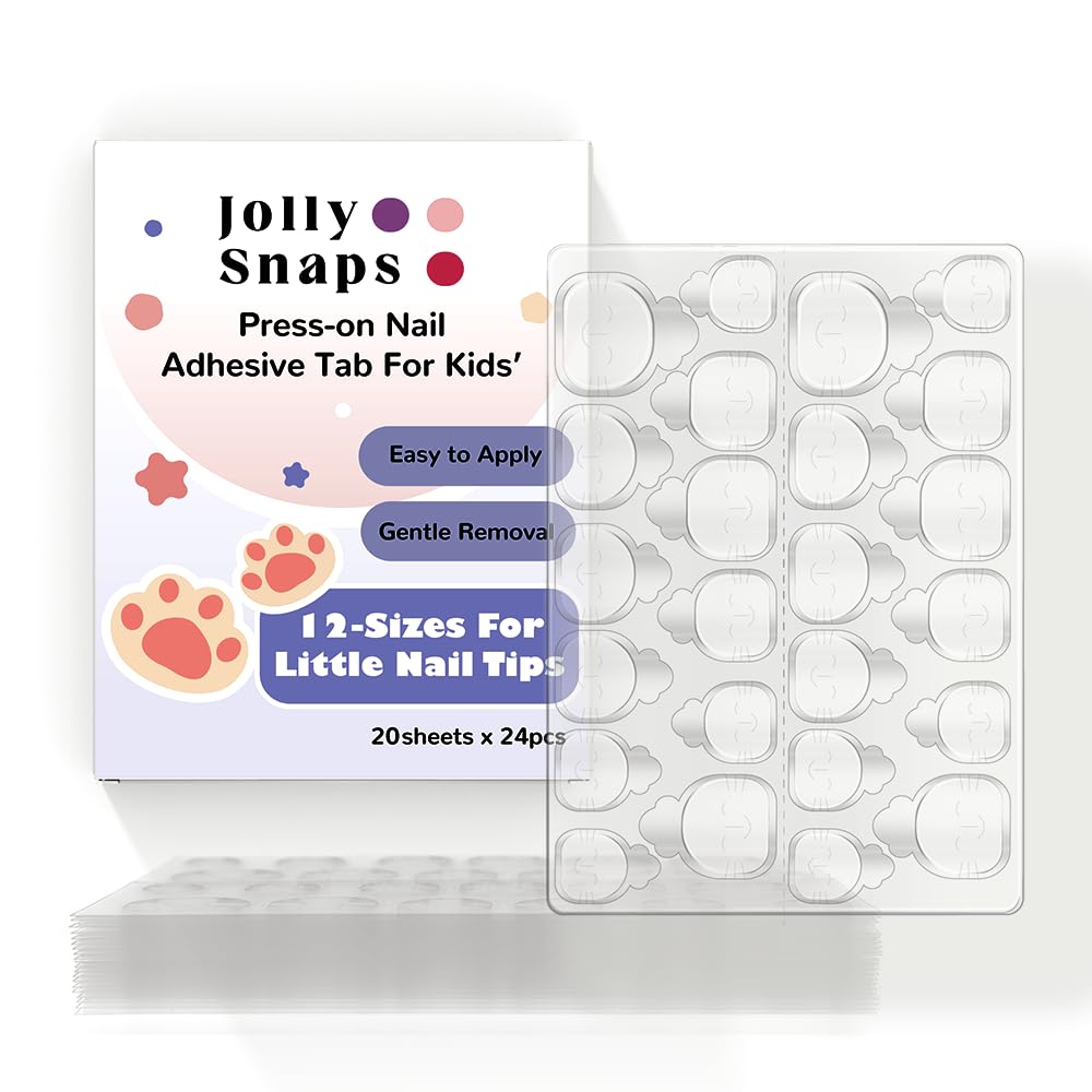 Jolly Snaps front packaging showing 20 sheets and 480 tabs for convenience