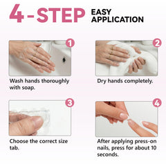 Jolly Snaps press-on nails in everyday setting illustrating comfortable wear