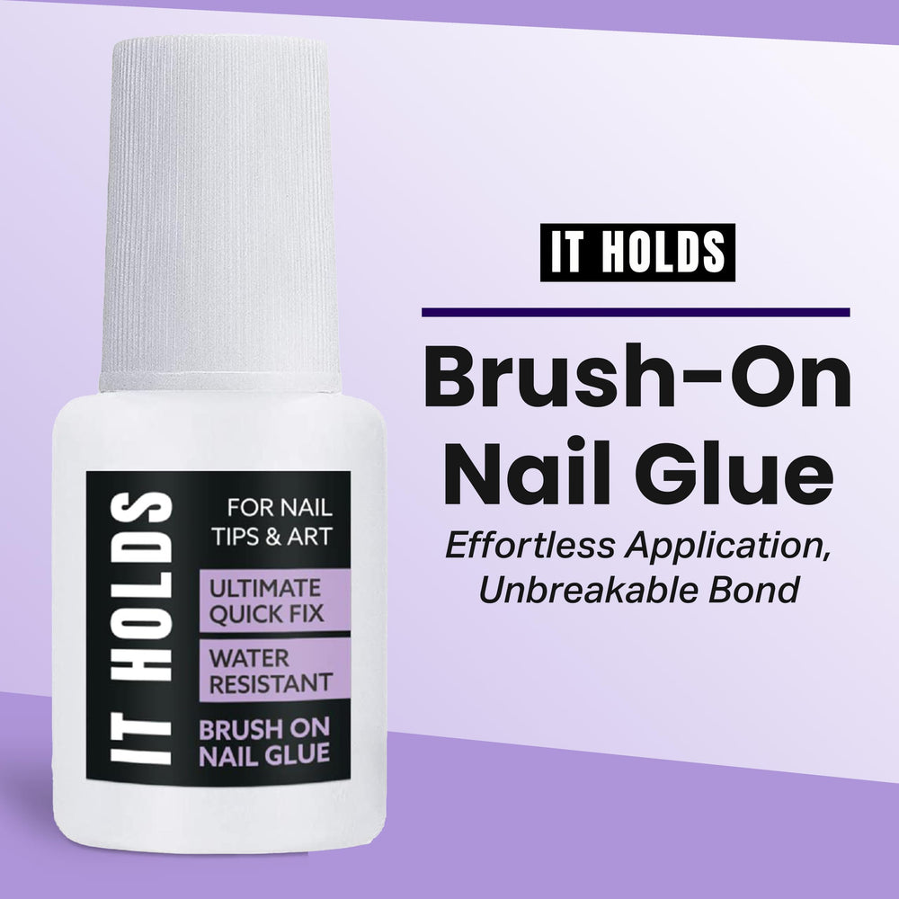 JOMI COMPRESSION brush applicator close-up for precise, mess-free glue application