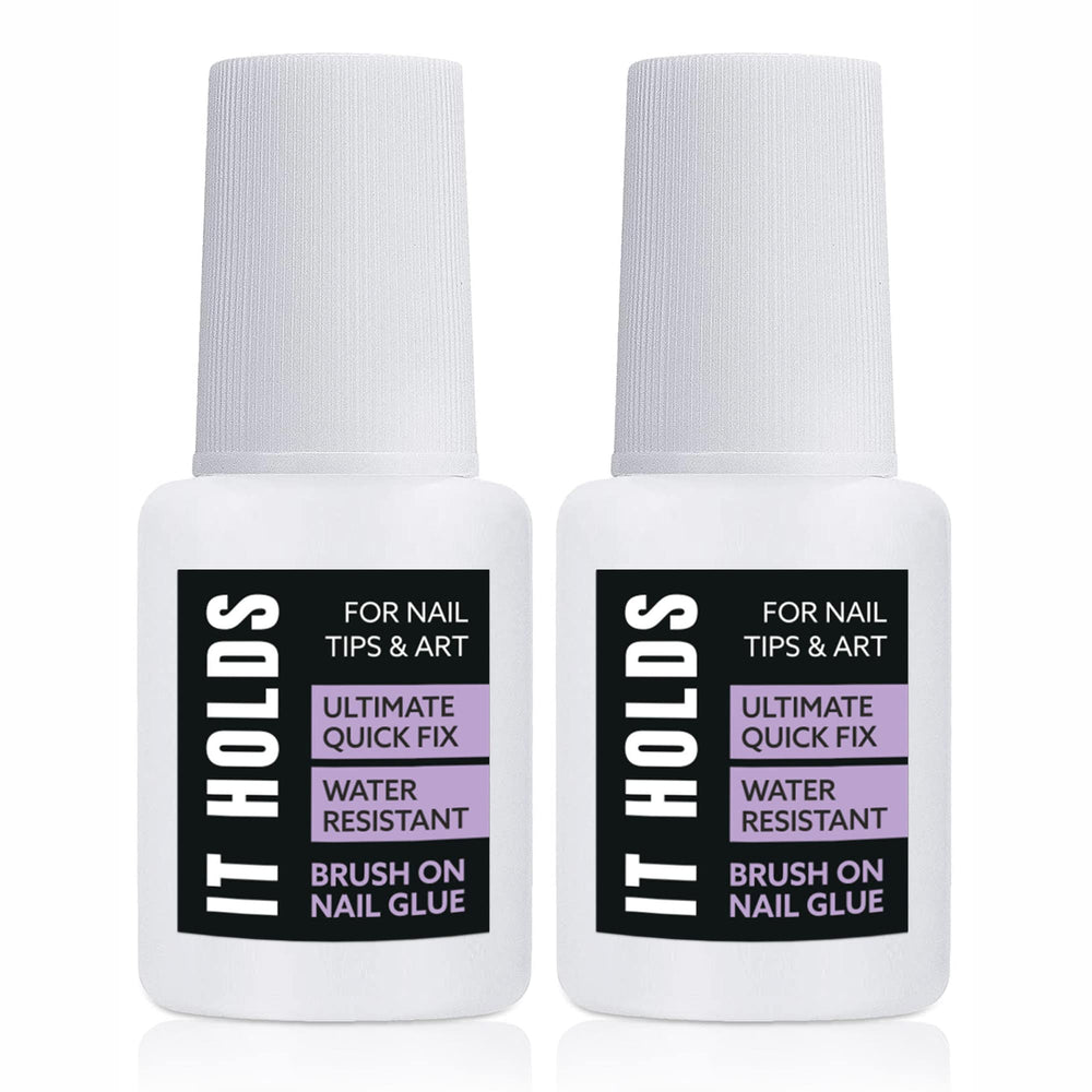 JOMI COMPRESSION front packaging showing two 8ml glue bottles and benefits
