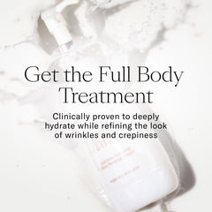 Josie Maran pump dispenser detail for controlled, mess-free use