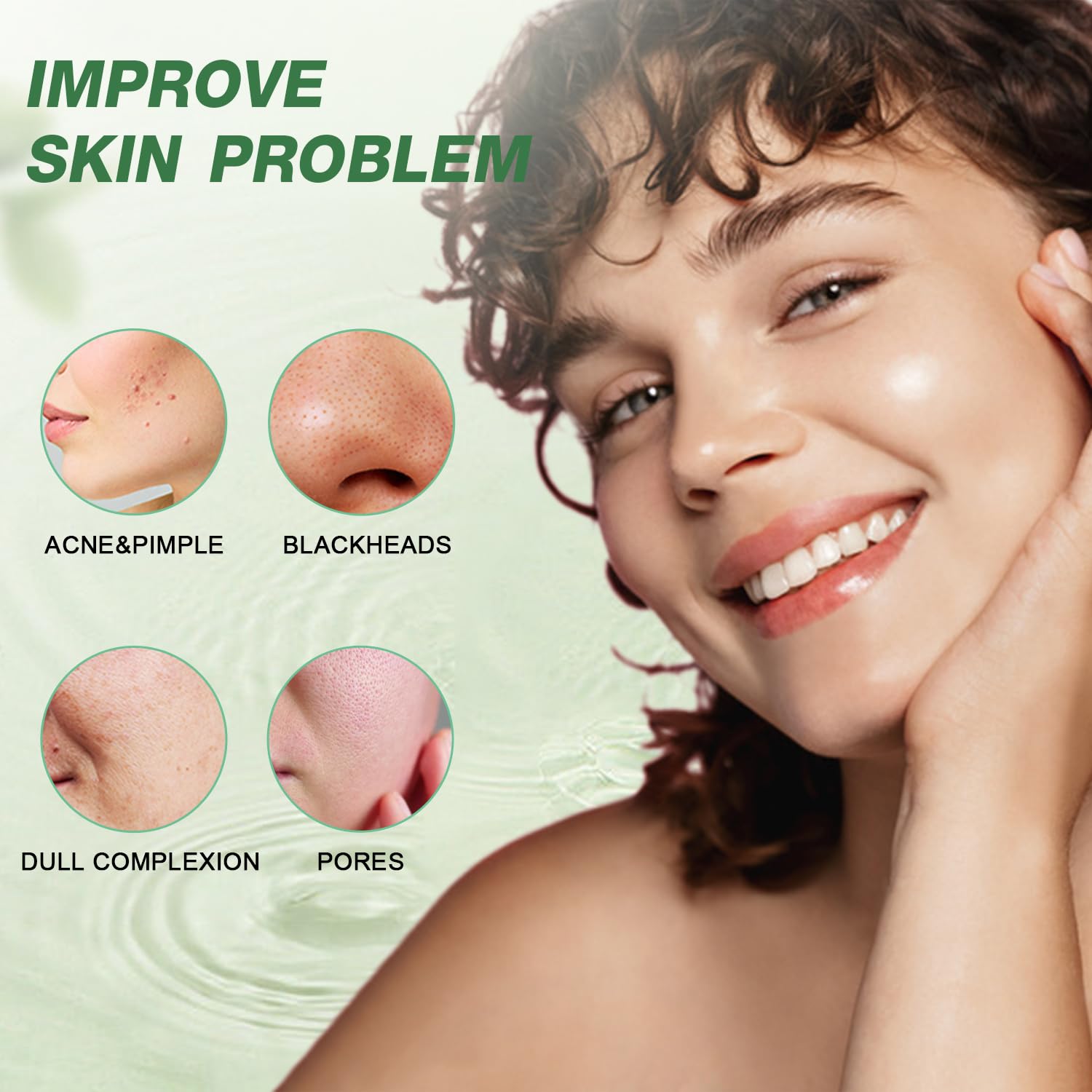 Josmon mask texture on skin highlighting smooth coverage