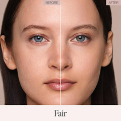 Jouer close-up of powder surface texture highlighting silky, non-caking feel